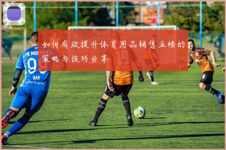 如何有效提升体育用品销售业绩的策略与技巧分享